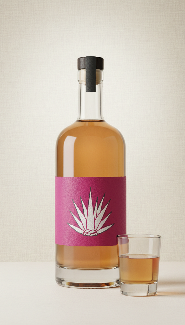 Artisanal Mezcal in Minimal Glass