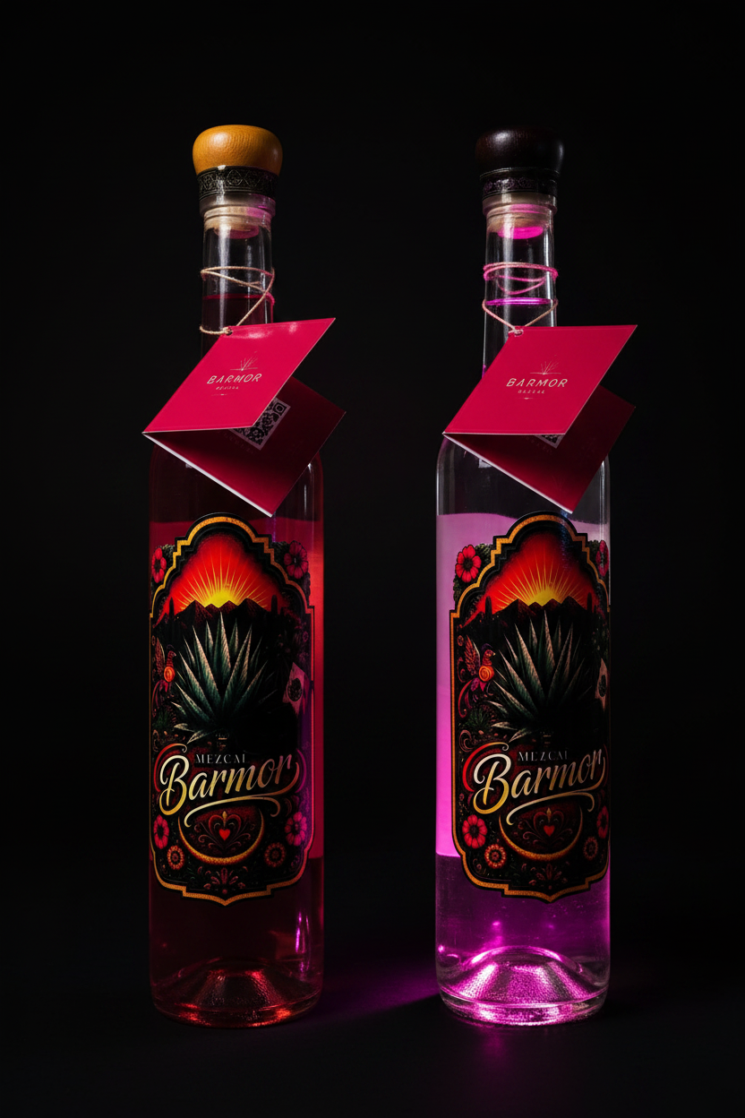 BARMOR neon rosa