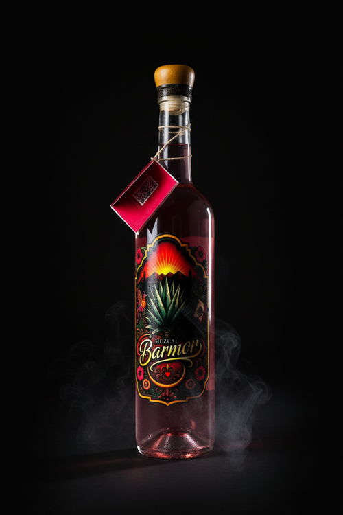 BARMOR rosa fondo negro